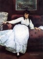El resto retrato de Berthe Morisot Eduard Manet